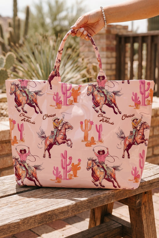 Vinyl Glossy Tote