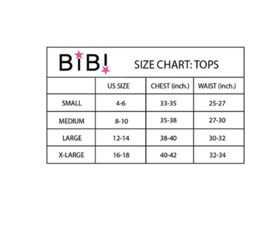 BiBi Sunset Flip Contrast Terry Top