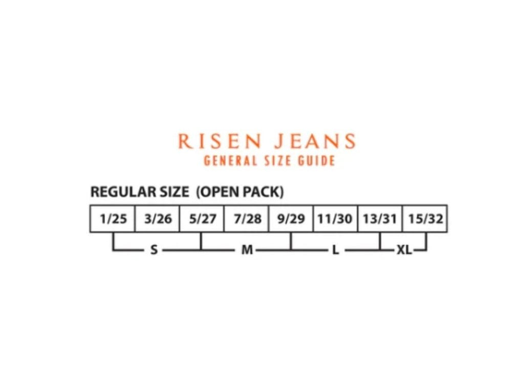 Risen High Rise Wide Leg Jeans with Front Yoke Seam Detail