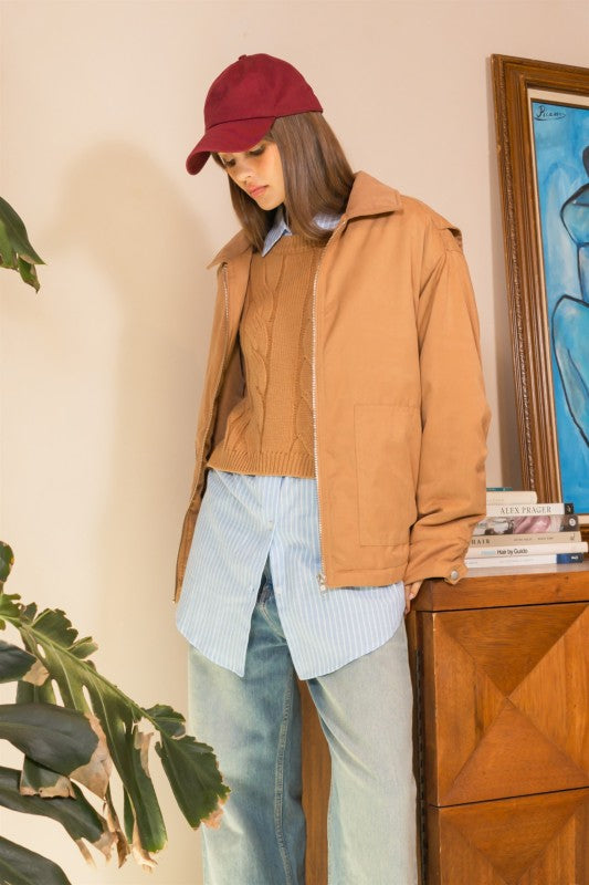 Modern Puffer Barn Jacket