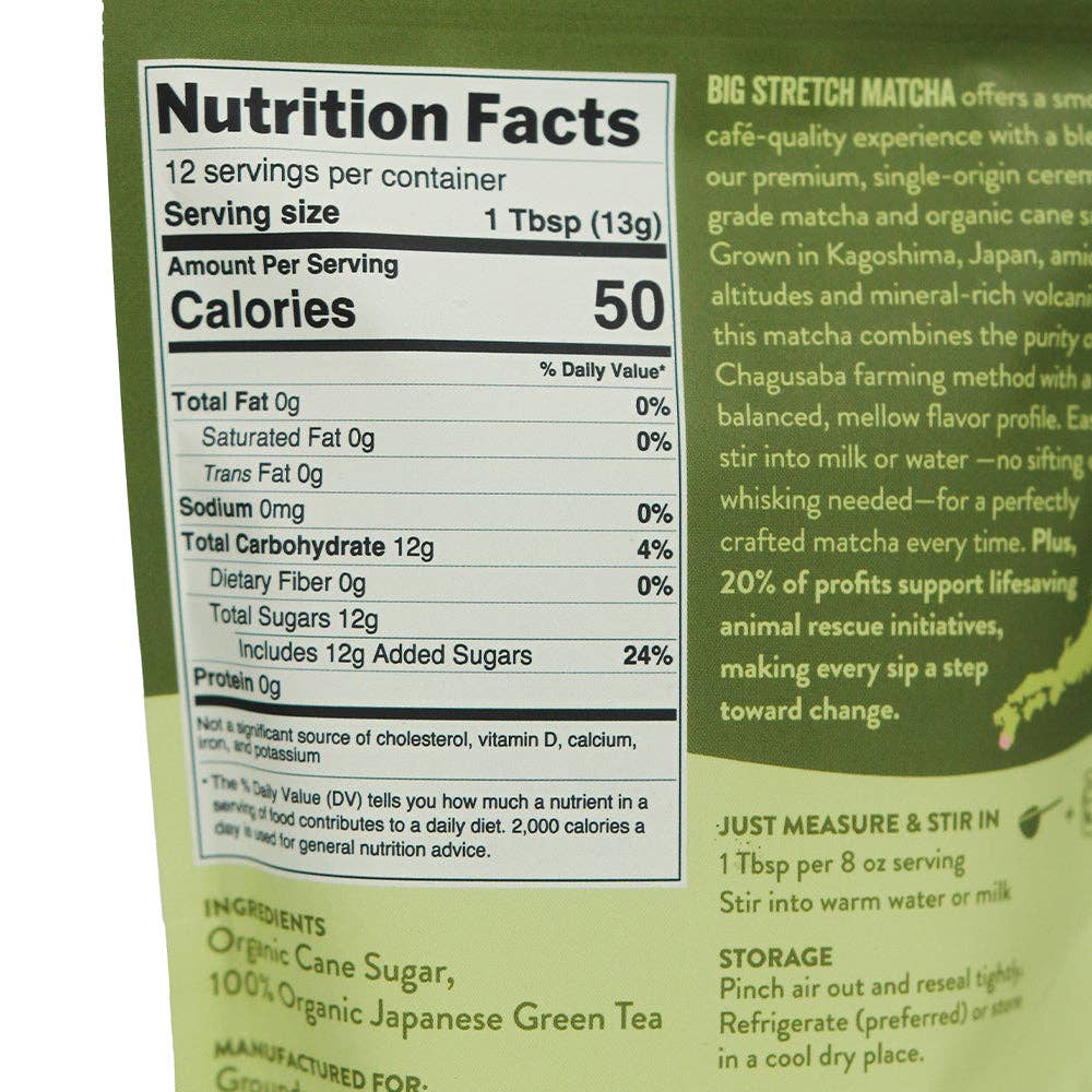 Big Stretch™ Cafe Style Matcha