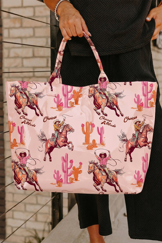 Vinyl Glossy Tote