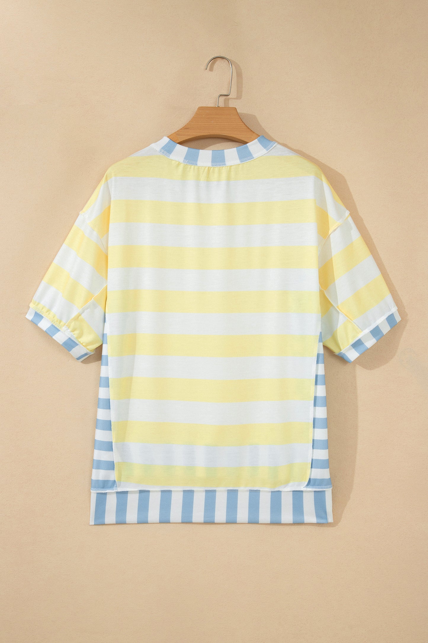 Patchwork Oversized Top