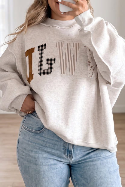 WWJD Plus Size Sweatshirt