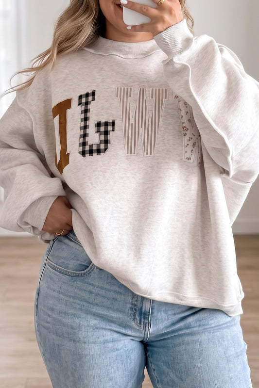 WWJD Plus Size Sweatshirt