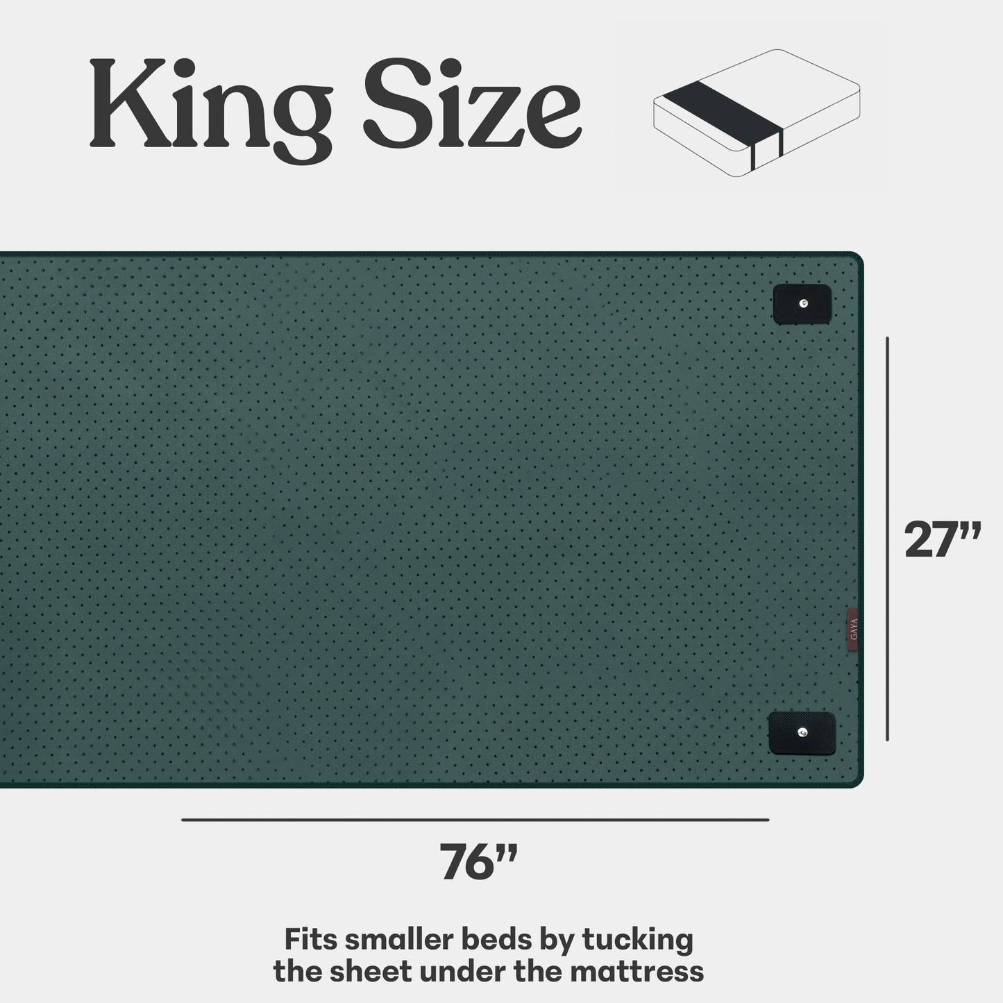 Grounding Mat for King Size Bed – Better Sleep & Inflammation