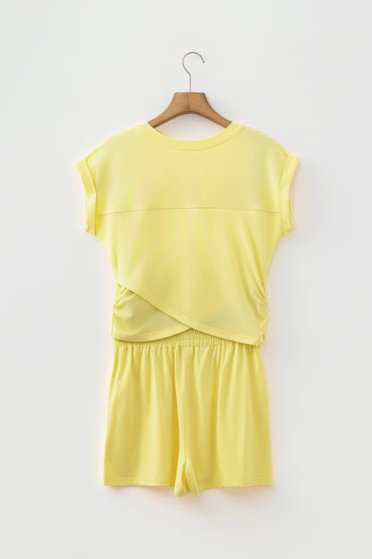 Casual Two Piece Short Set