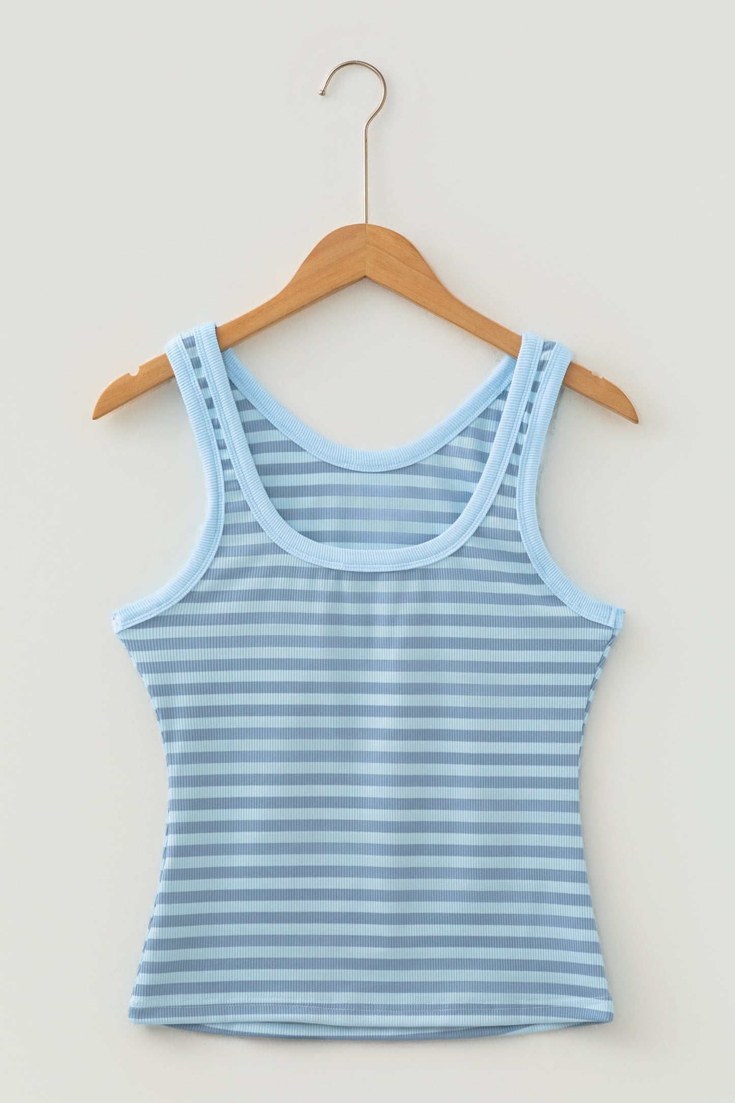 Ribbed Knit Slim Tank Top