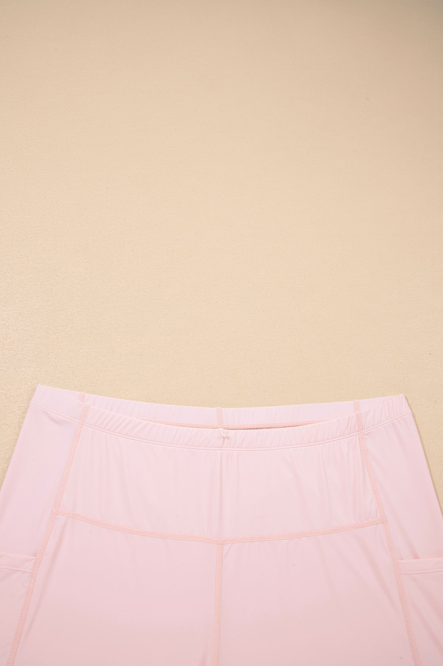 Build-in Shorts Sleeveless Dress With Short Two Piece Set