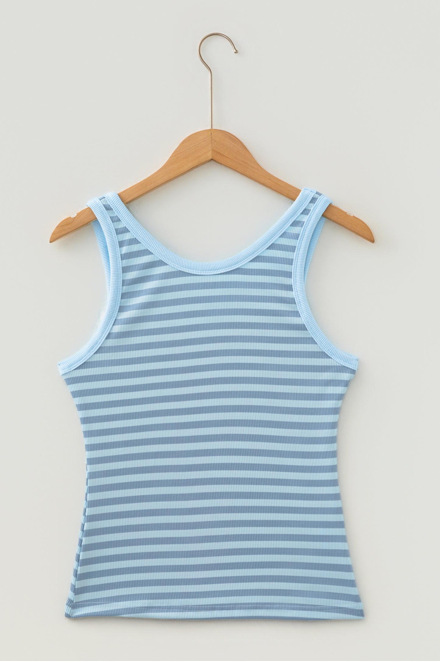 Ribbed Knit Slim Tank Top