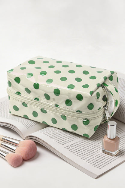 Polka Dot Makeup Bag