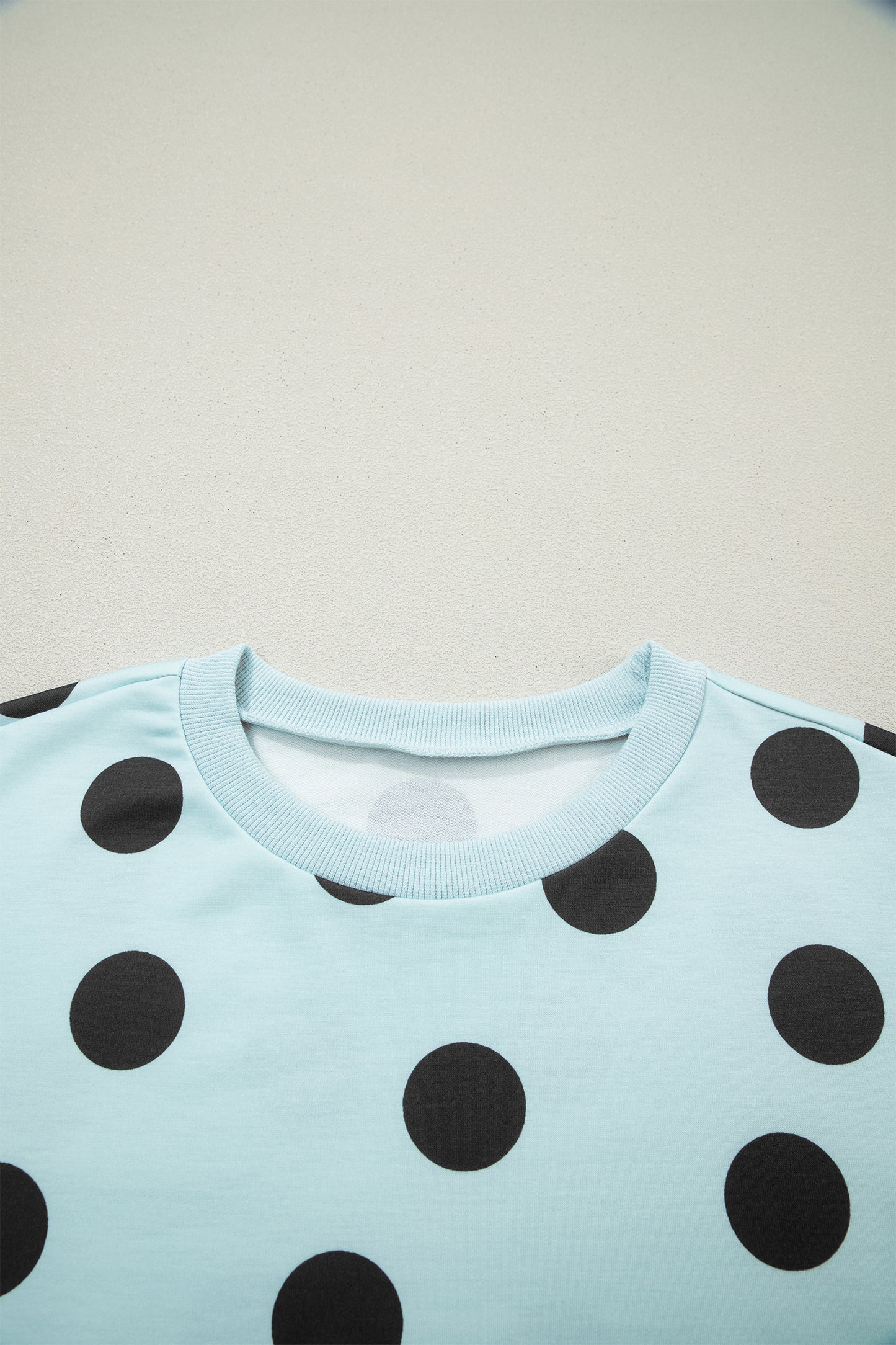 Polka Dot Short Sleeve Top Casual Skort 2pcs Outfit