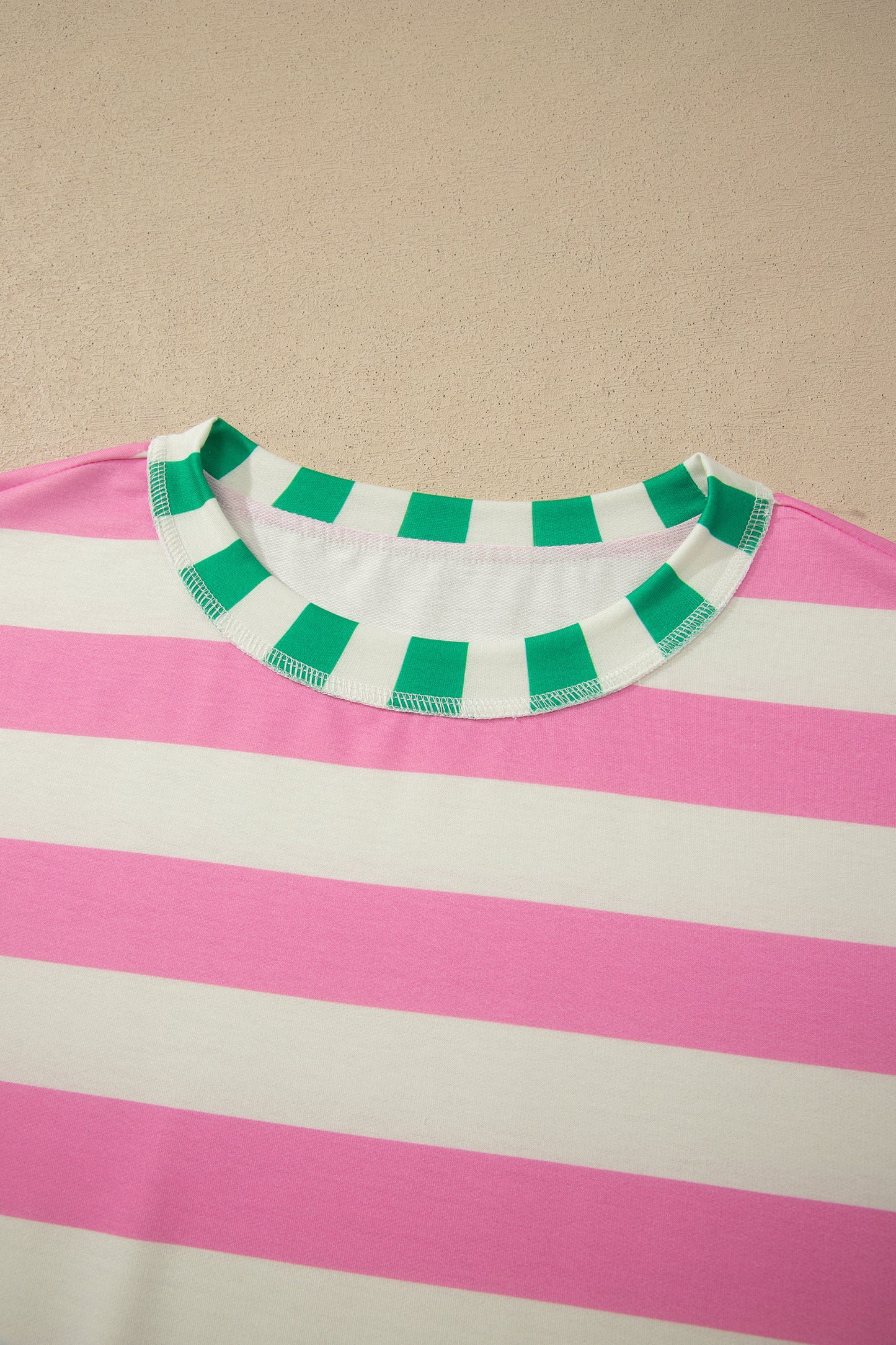 Patchwork Oversized Top
