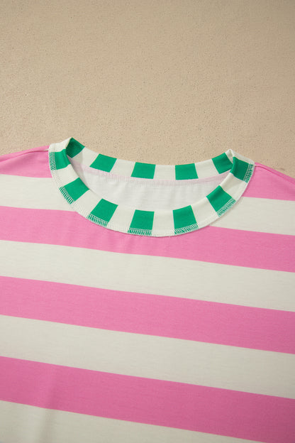 Patchwork Oversized Top