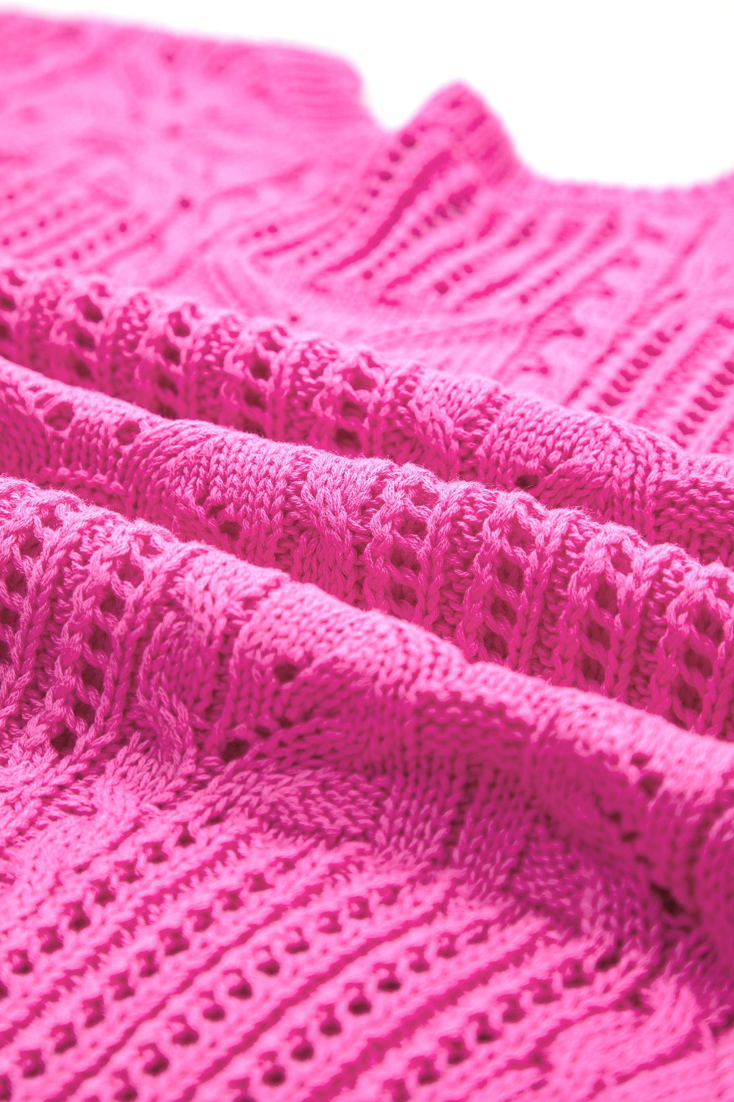 Knit Short Sleeve Sweater