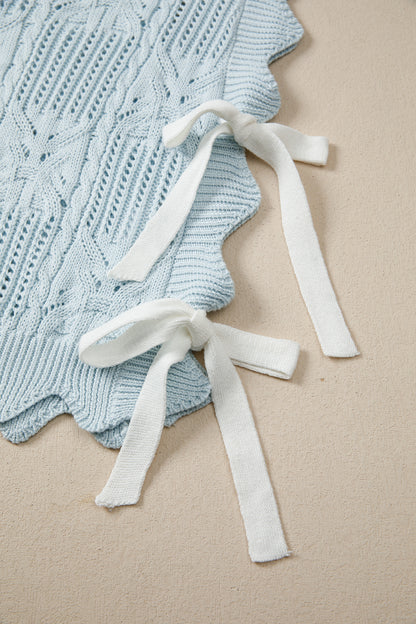 Knit Short Sleeve Sweater