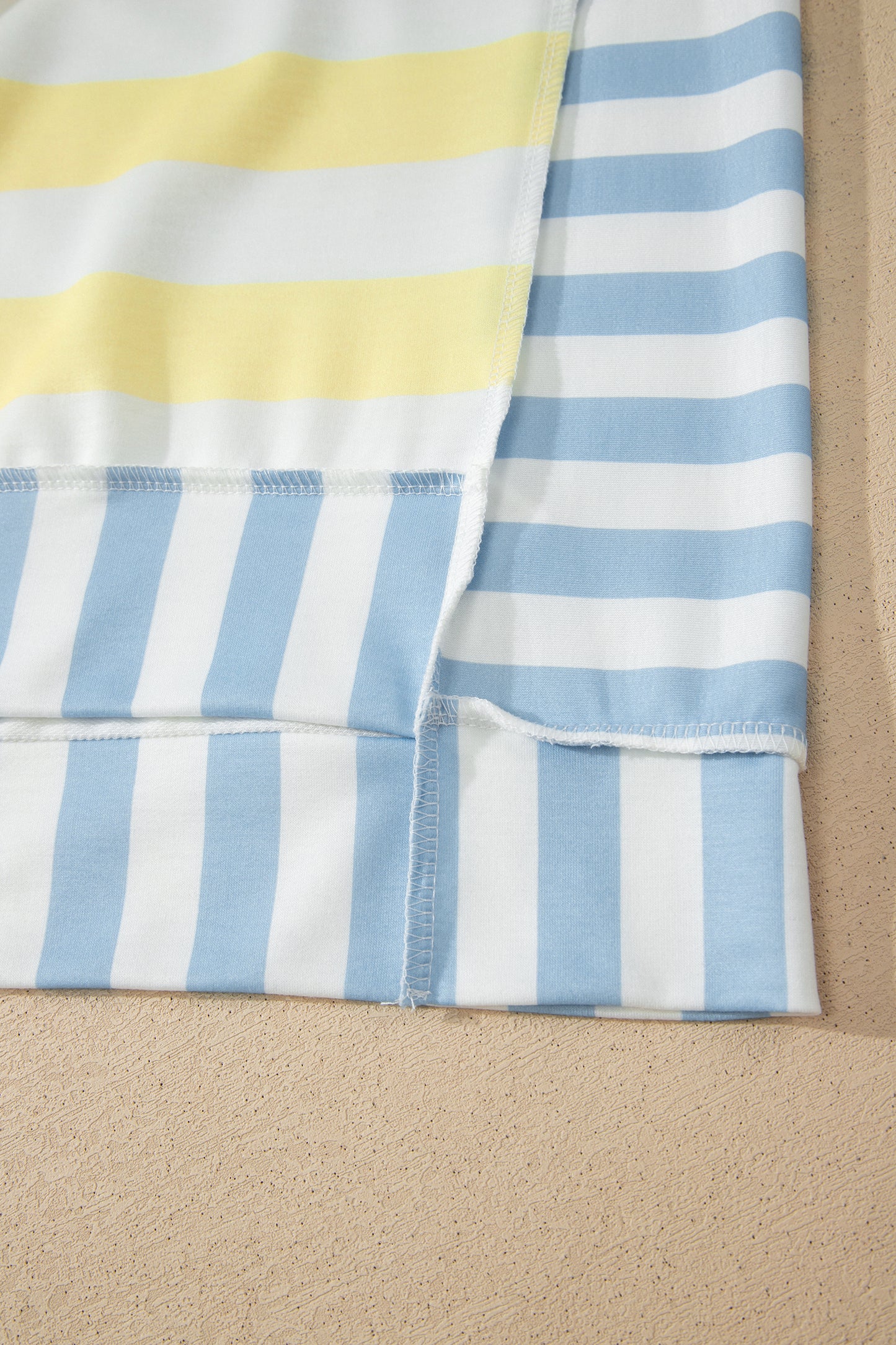 Patchwork Oversized Top