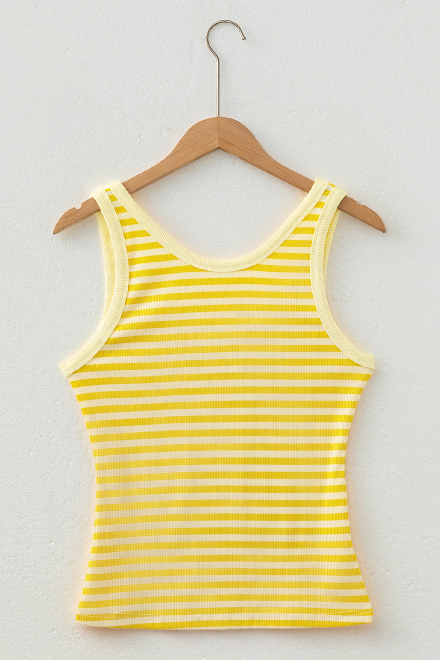 Ribbed Knit Slim Tank Top