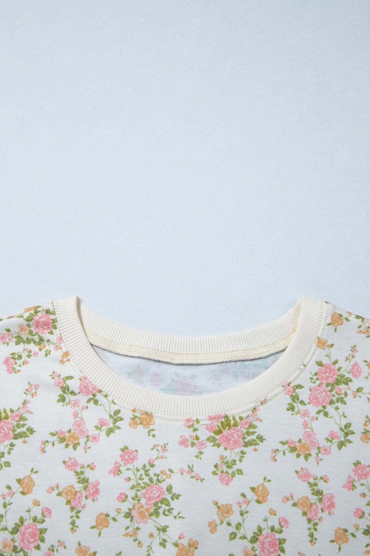 Floral Print 2pcs Set