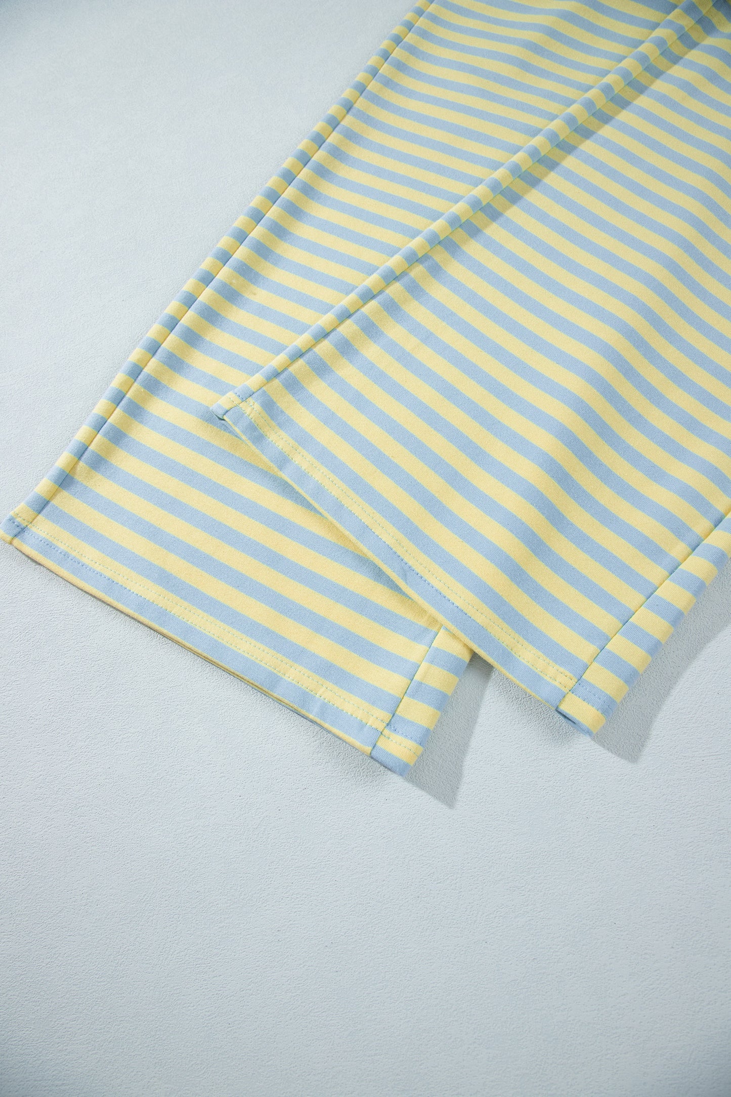 Loose Tee Drawstring Elastic Waist 2pcs Pant Set