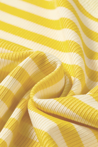 Ribbed Knit Slim Tank Top