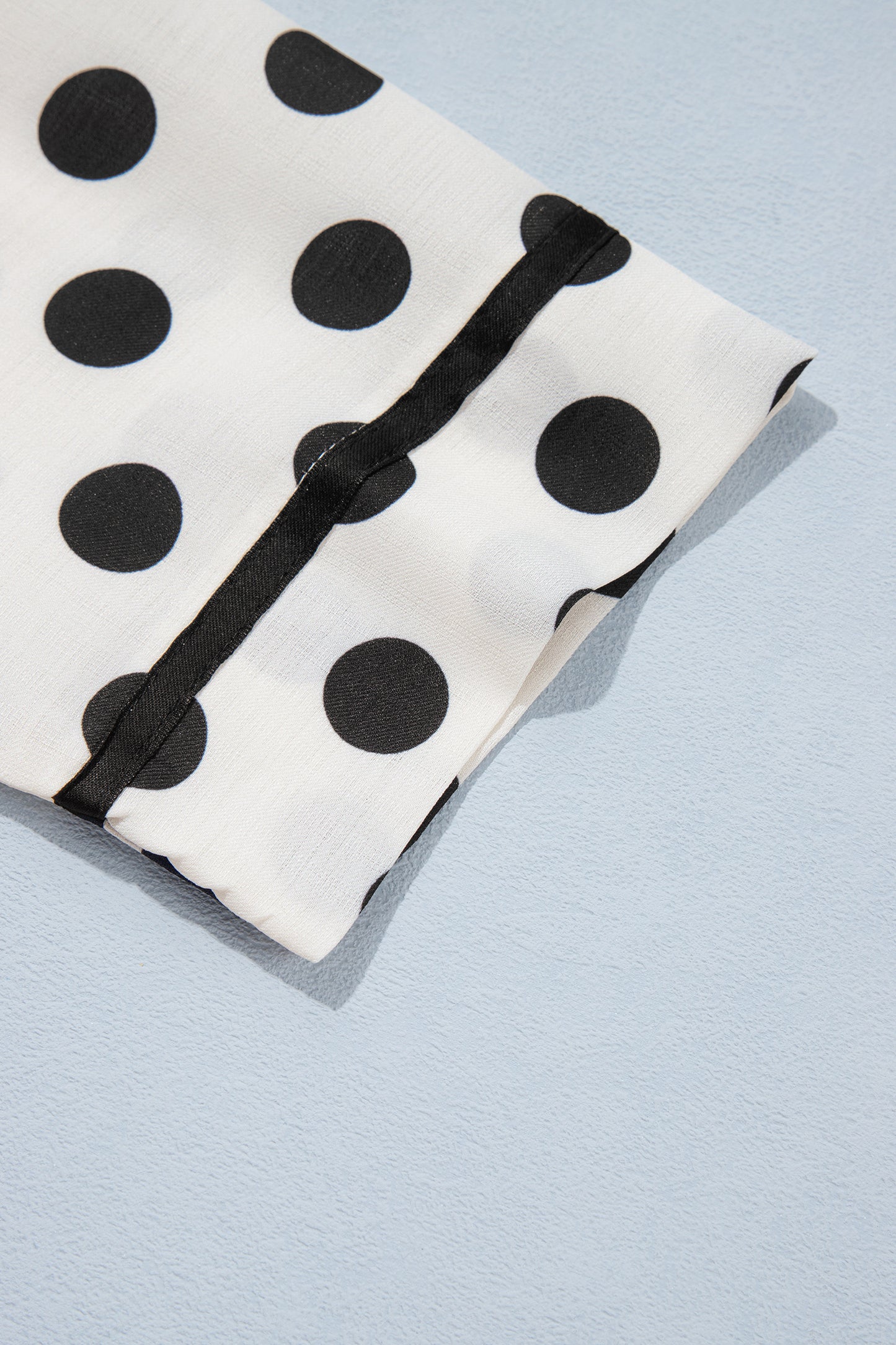 White Polka Dot Mini Dress