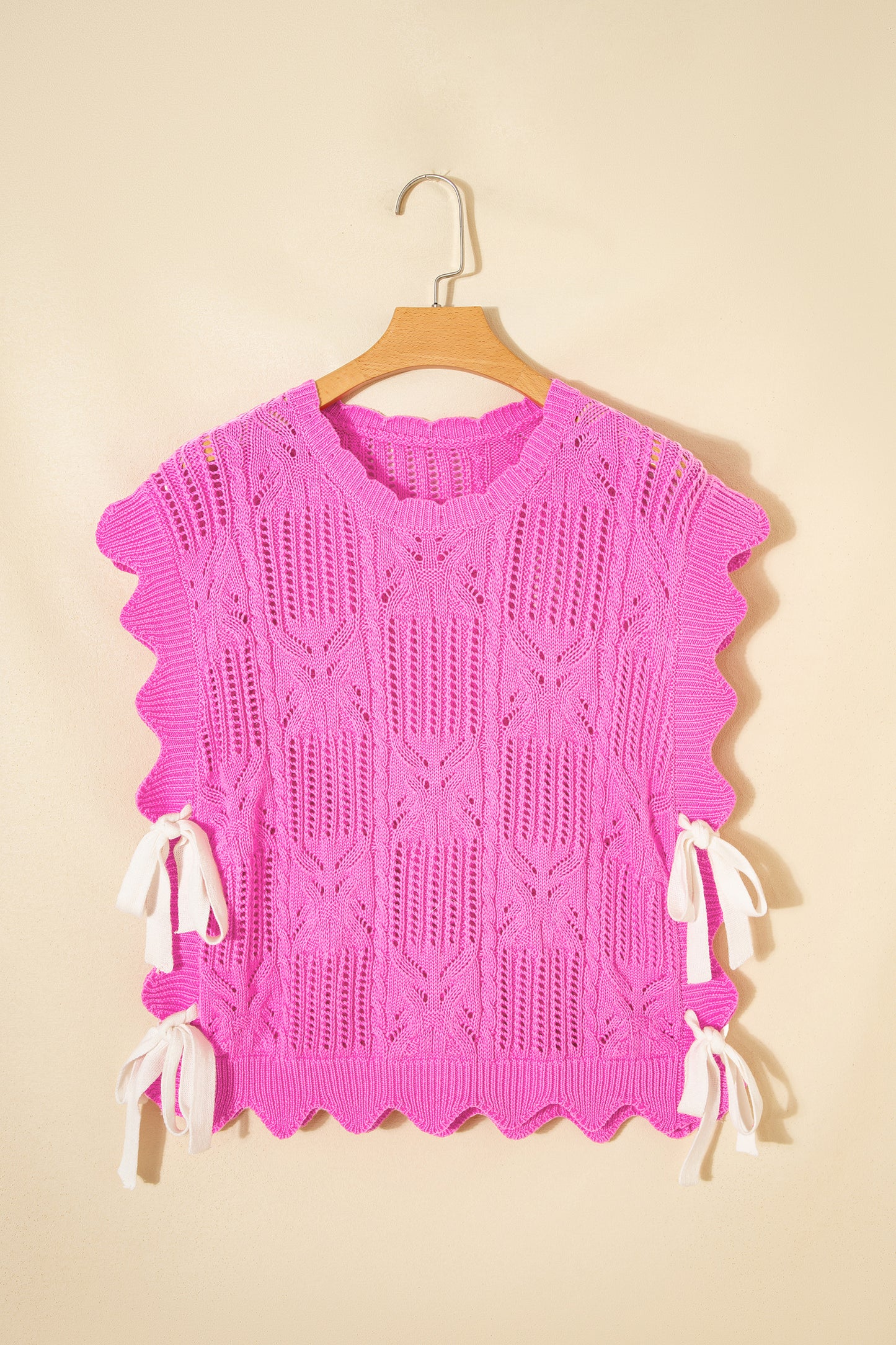 Knit Short Sleeve Sweater