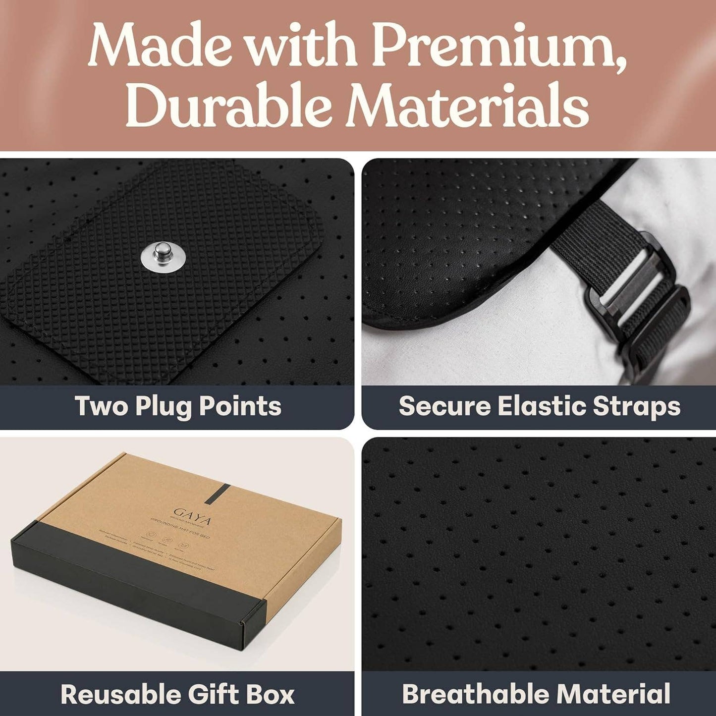 Grounding Mat for King Size Bed – Better Sleep & Inflammation