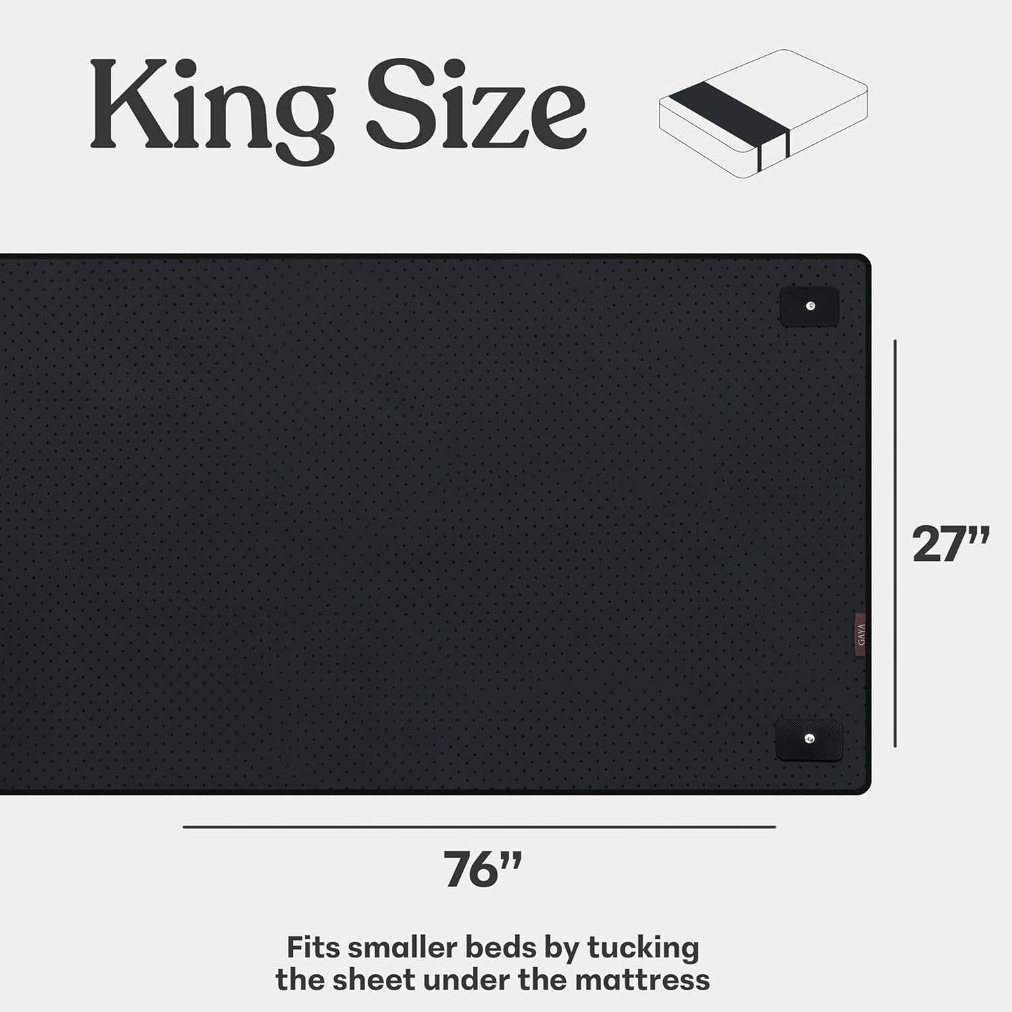 Grounding Mat for King Size Bed – Better Sleep & Inflammation