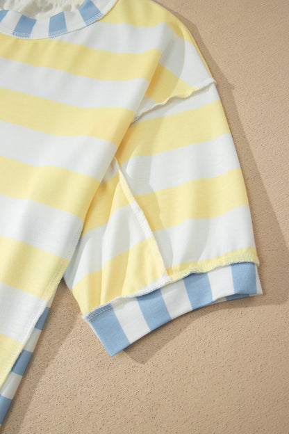 Patchwork Oversized Top