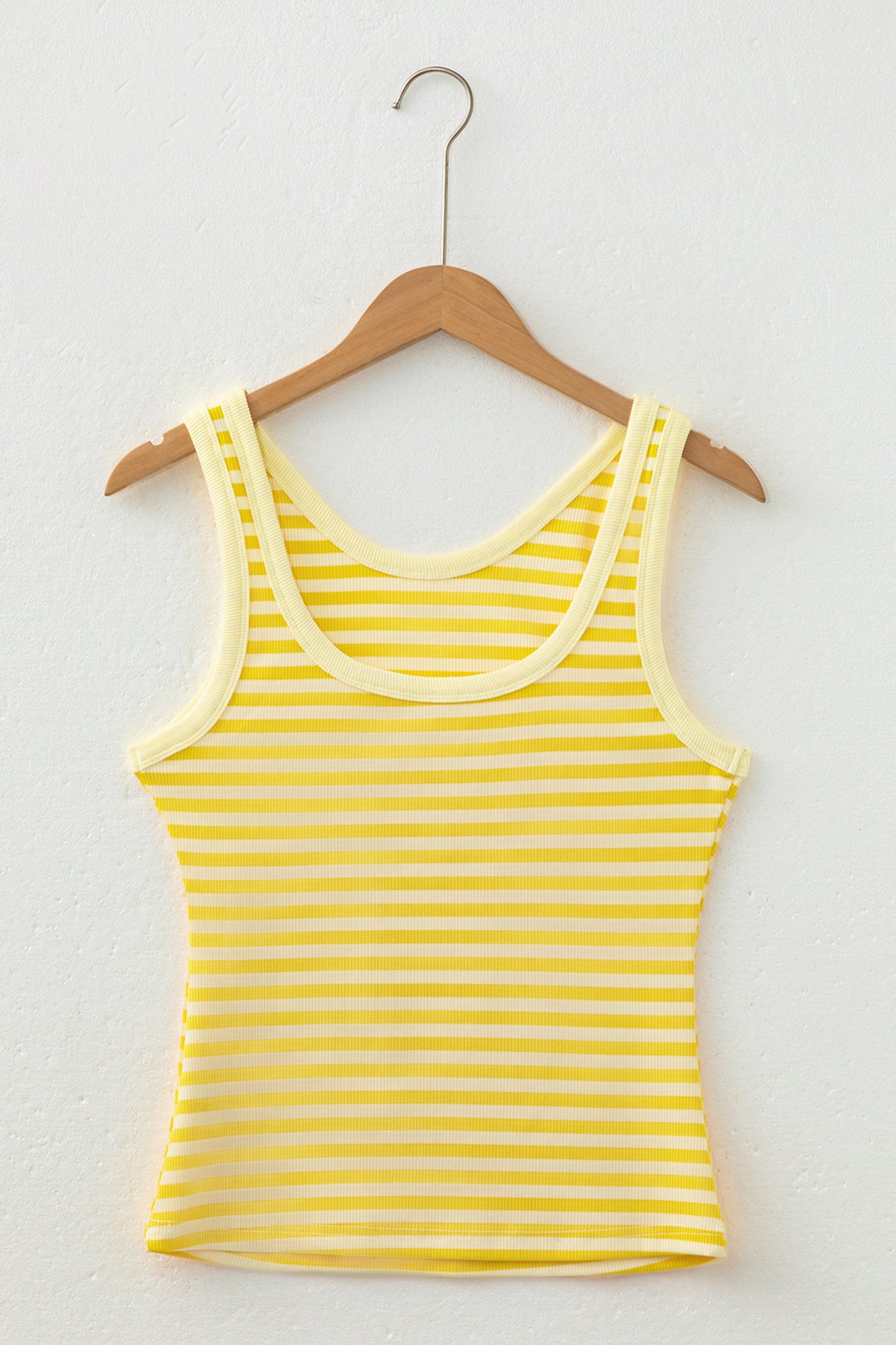 Ribbed Knit Slim Tank Top