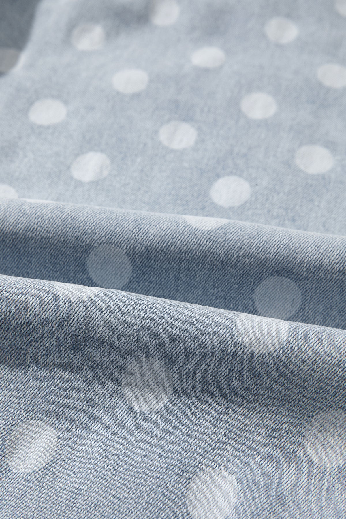 Polka Dot Casual Slim Fit Jeans