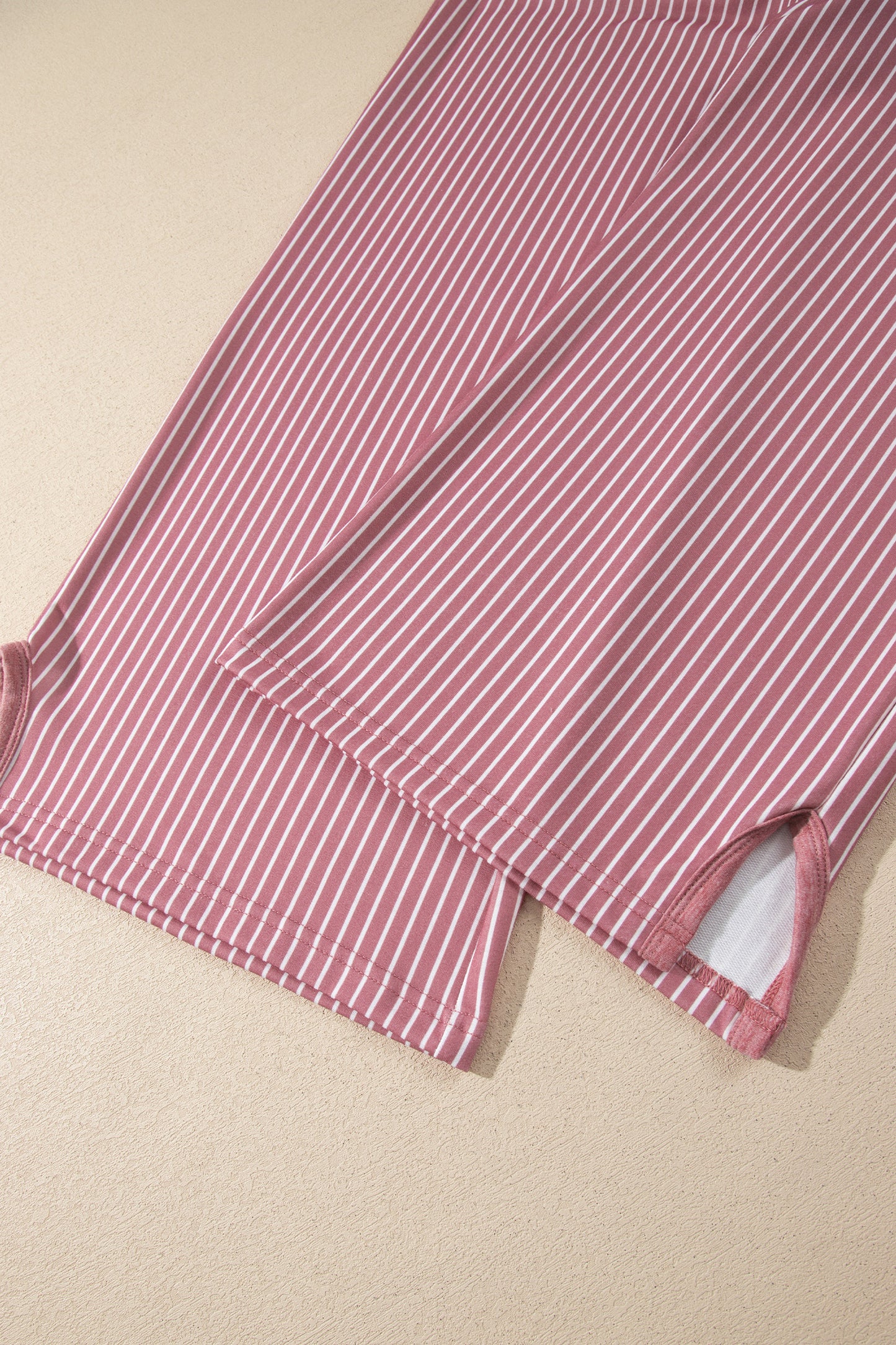 Raw Seam Patchwork Long Sleeve Top Pocket Casual Pants 2pcs Set