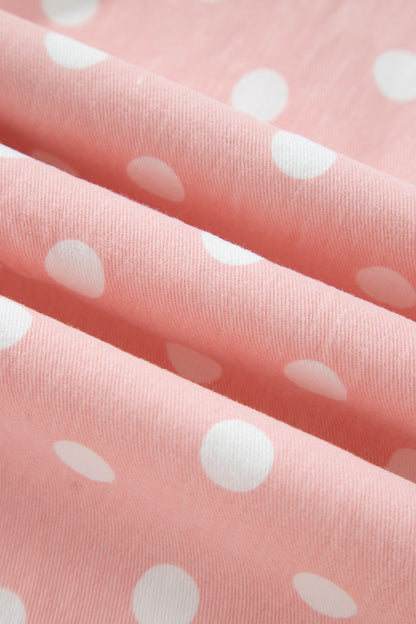 Polka Dot Casual Slim Fit Jeans