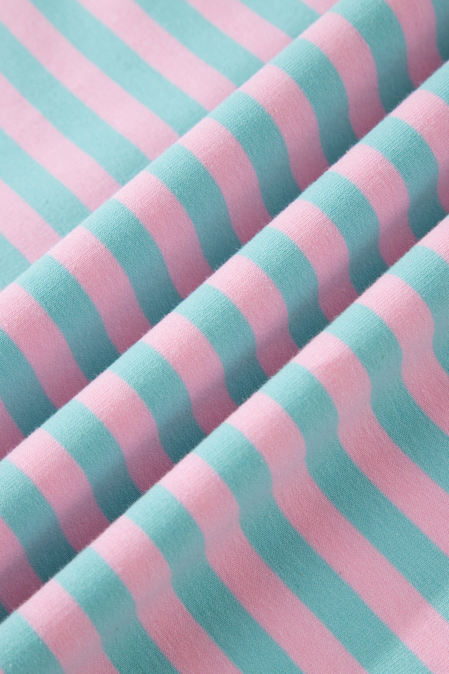 Stripe Color Block Detail Long Sleeve Pullover Elastic Waist Pull On Shorts 2pcs Set