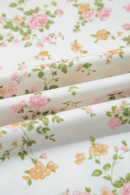 Floral Print 2pcs Set
