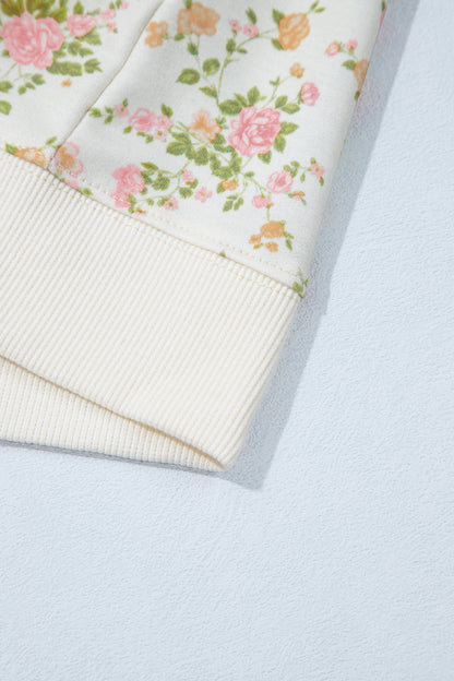 Floral Print 2pcs Set