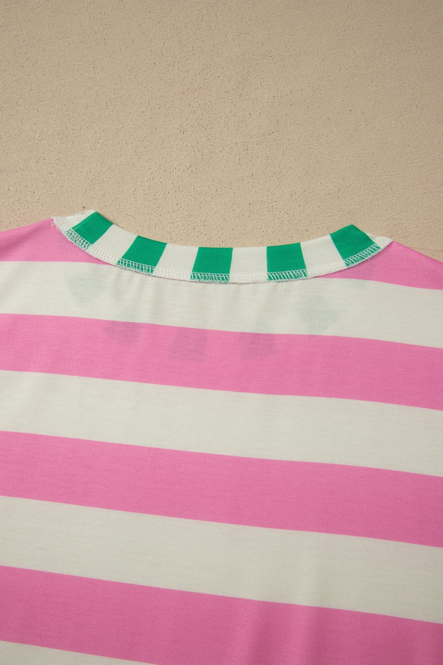 Patchwork Oversized Top