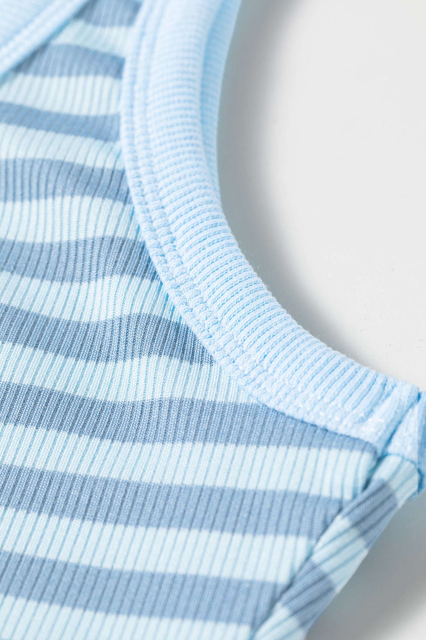 Ribbed Knit Slim Tank Top