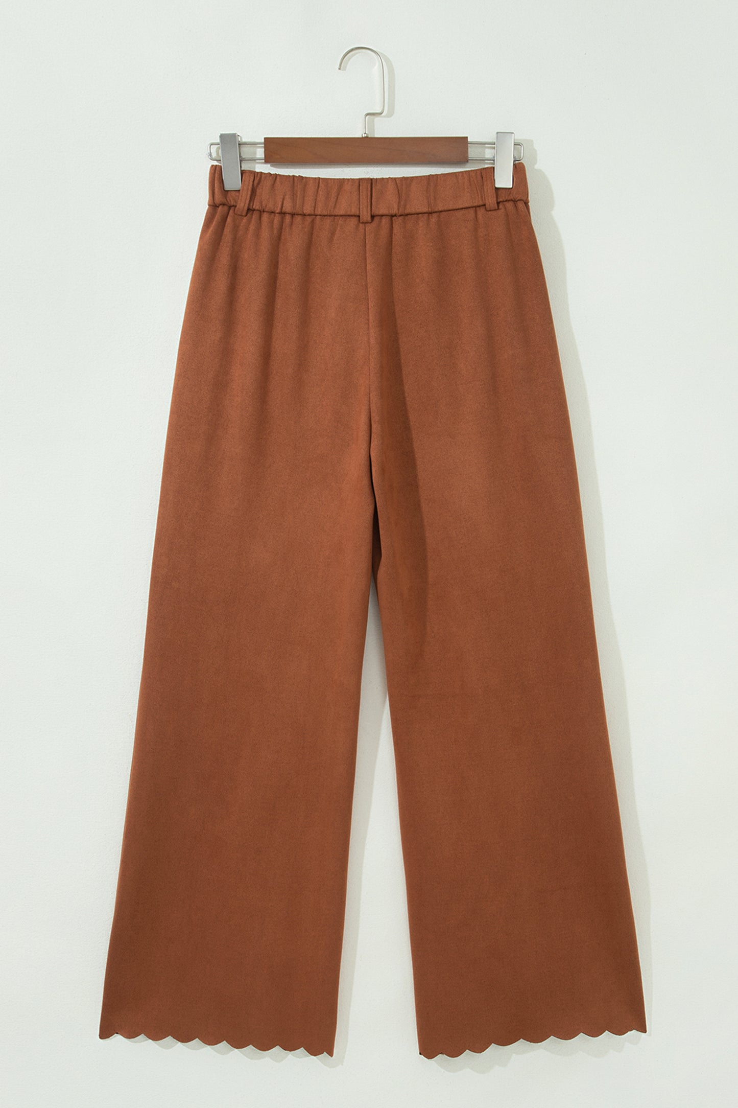 Thai Curry Scalloped Edge Pocket Full-Length Pant