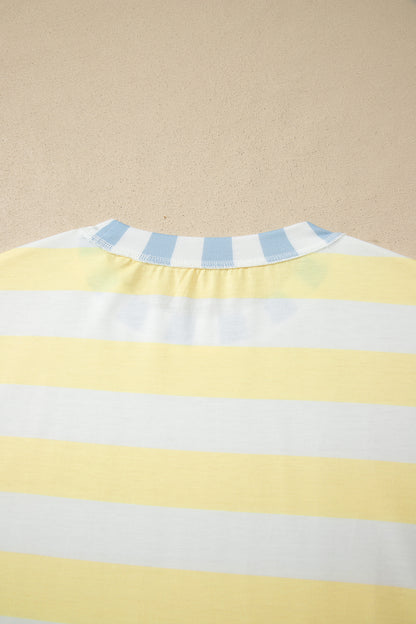 Patchwork Oversized Top