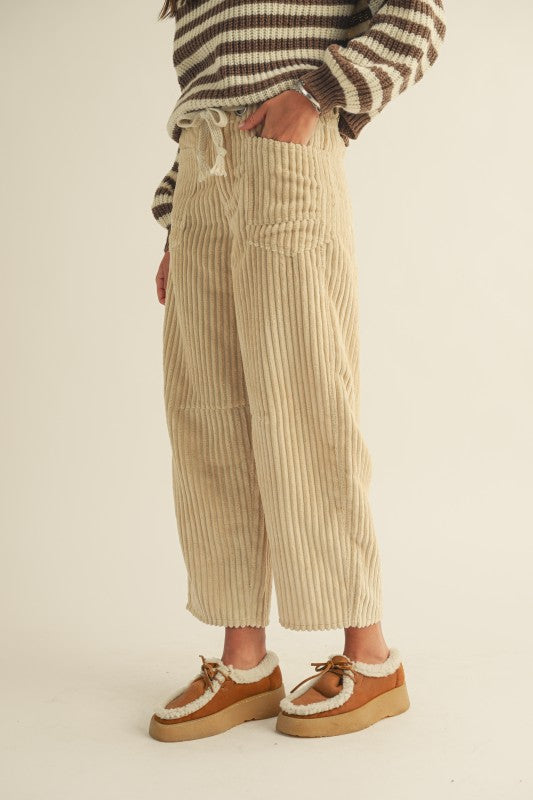 Lounge Style Soft Corduroy