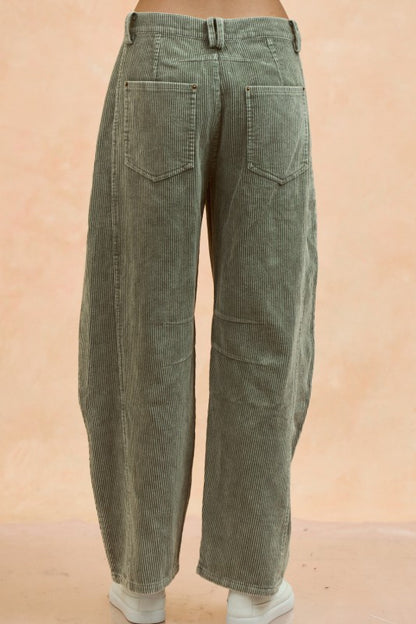 Daydream Corduroy Barrel Pants