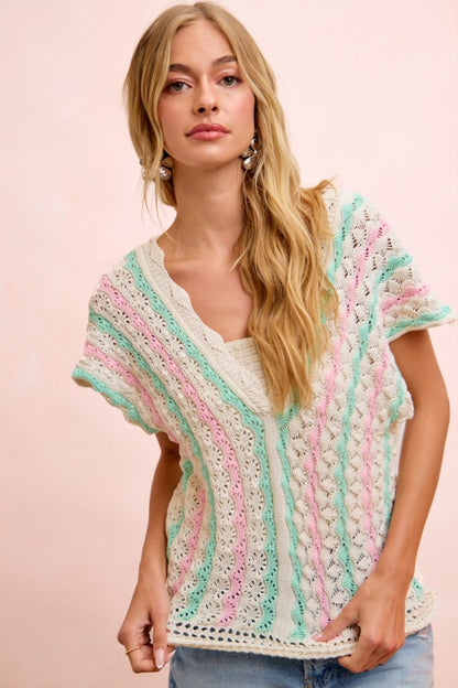 Easy Tide Crochet Sweater