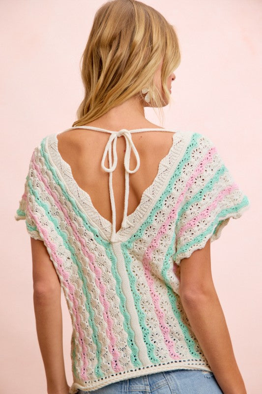 Easy Tide Crochet Sweater