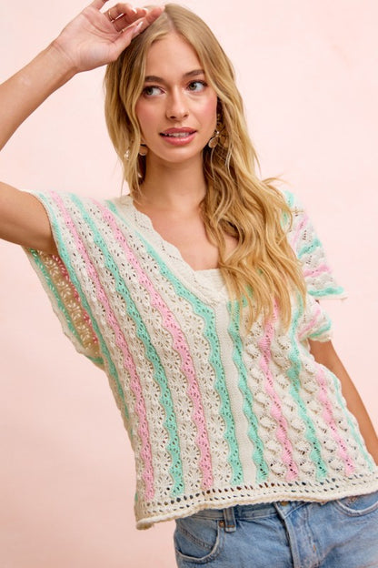 Easy Tide Crochet Sweater