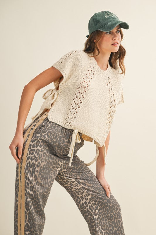 Wild Luxe Leopard Side-Stripe Pants