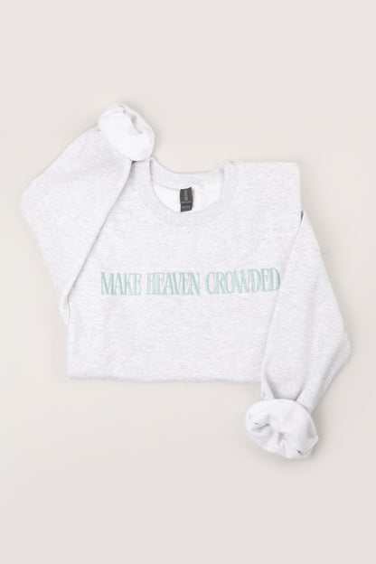 Faith & Cozy Style Embroidered Gray