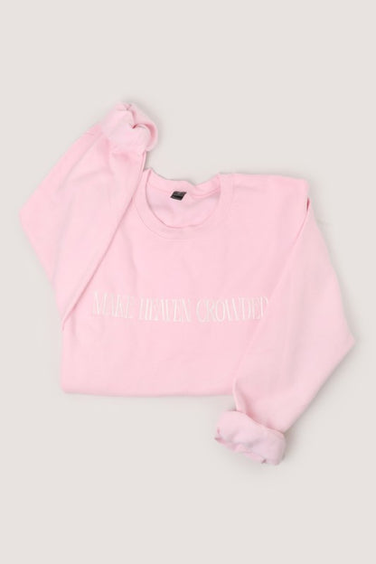Faith & Cozy Style Embroidered Pink