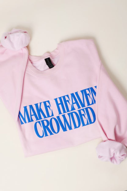 Cozy Faith Puff Print Light Pink